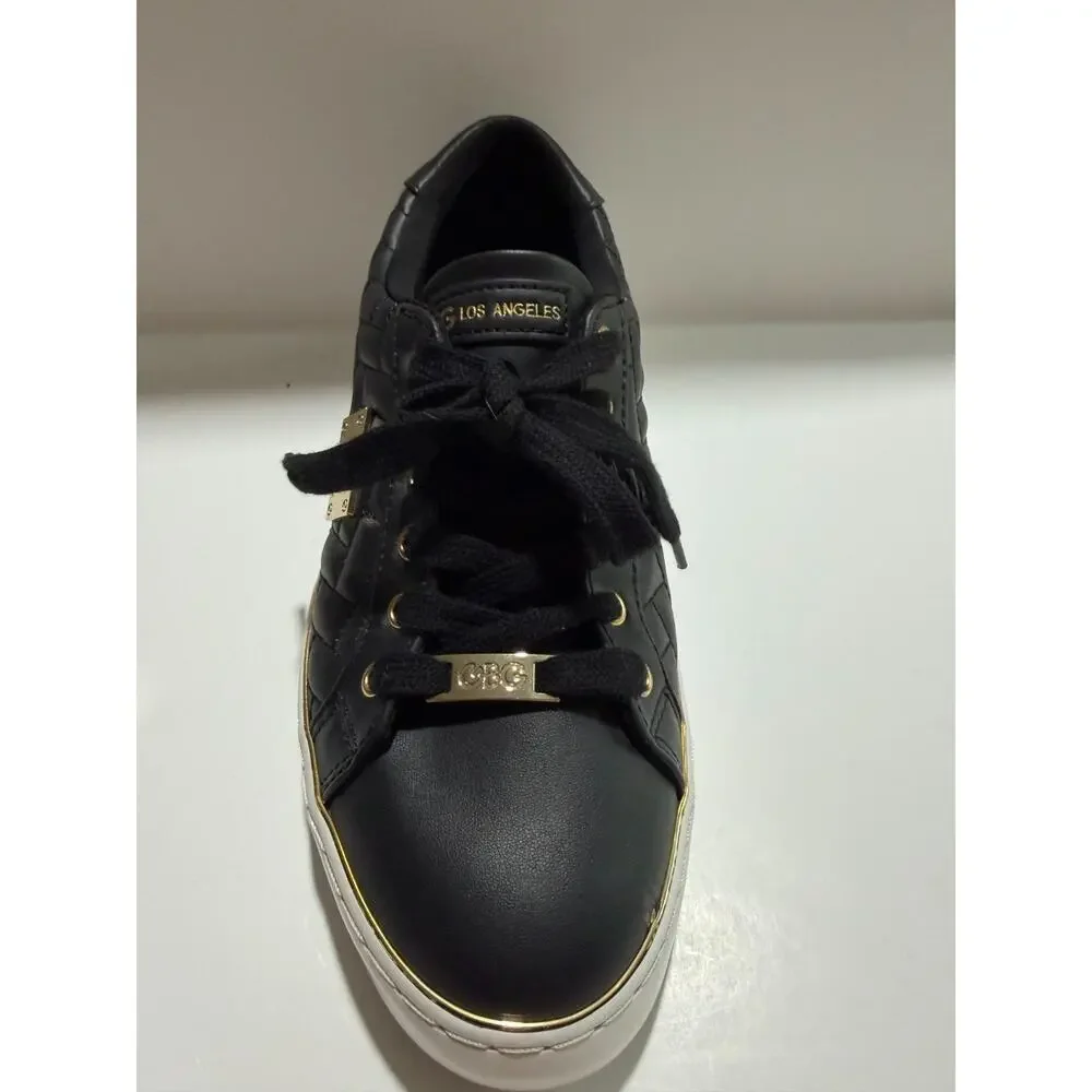 Guess Los Angeles GBG Leather Woven Shoes Women 9M